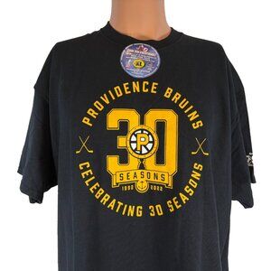 Providence Bruins T Shirt Mens Size XL AHL Game Give Away 30 Seasons Hockey
